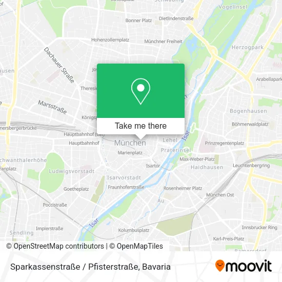 Sparkassenstraße / Pfisterstraße map