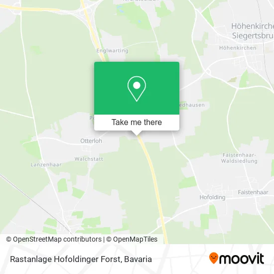 Карта Rastanlage Hofoldinger Forst
