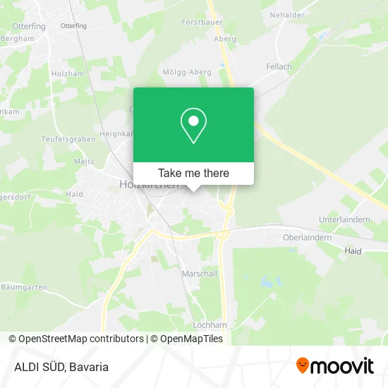 ALDI SÜD map