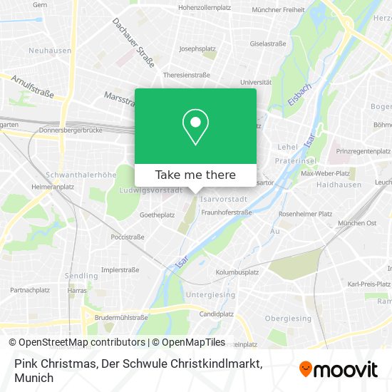 Pink Christmas, Der Schwule Christkindlmarkt map