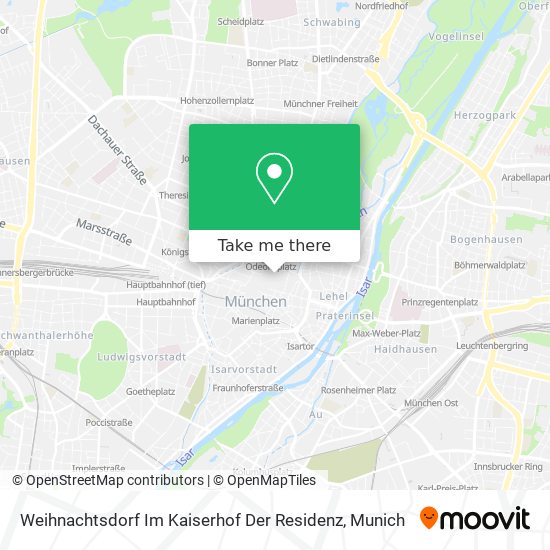 Weihnachtsdorf Im Kaiserhof Der Residenz map