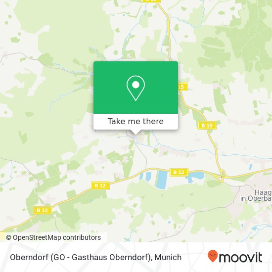 Oberndorf (GO - Gasthaus Oberndorf) map