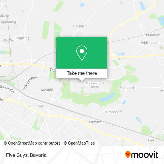 Карта Five Guys