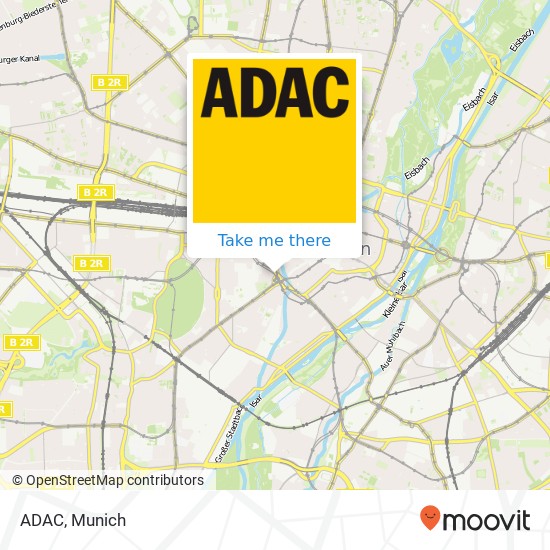 Карта ADAC