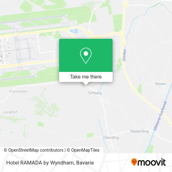 Hotel RAMADA by Wyndham map