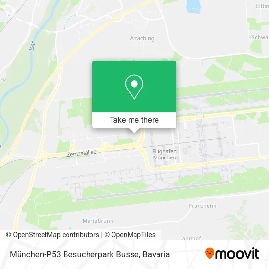 Карта München-P53 Besucherpark Busse