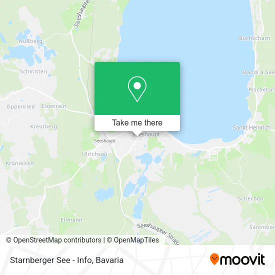 Карта Starnberger See - Info