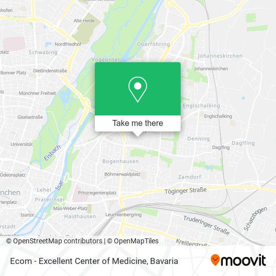 Ecom - Excellent Center of Medicine map