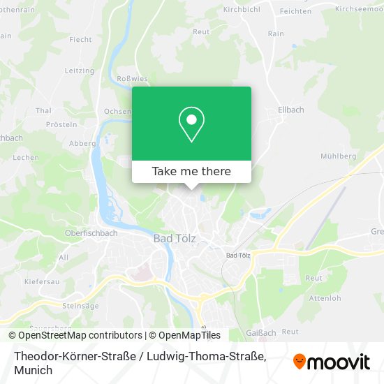 Theodor-Körner-Straße / Ludwig-Thoma-Straße map