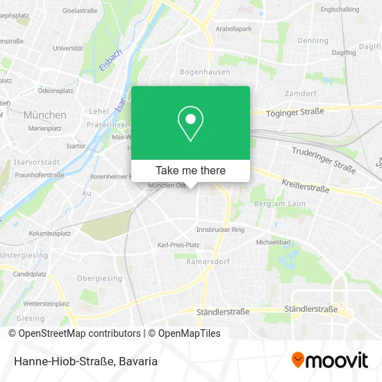 Карта Hanne-Hiob-Straße