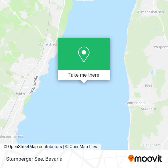 Карта Starnberger See