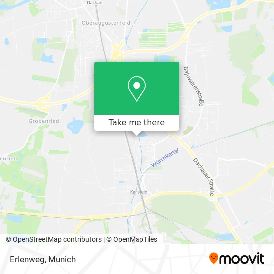 Карта Erlenweg