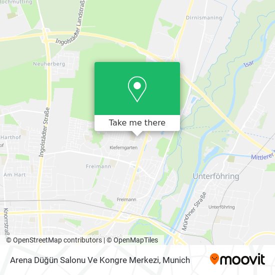 Arena Düğün Salonu Ve Kongre Merkezi map
