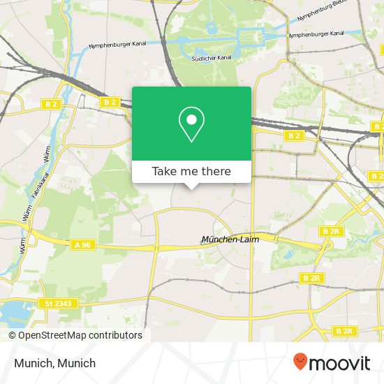 Munich map