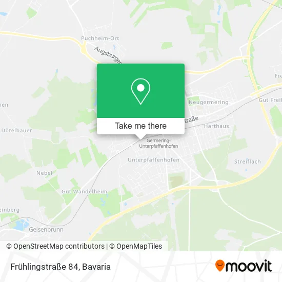 Frühlingstraße 84 map