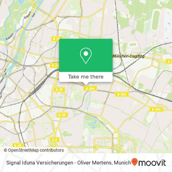 Signal Iduna Versicherungen - Oliver Mertens map