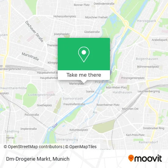 Карта Dm-Drogerie Markt