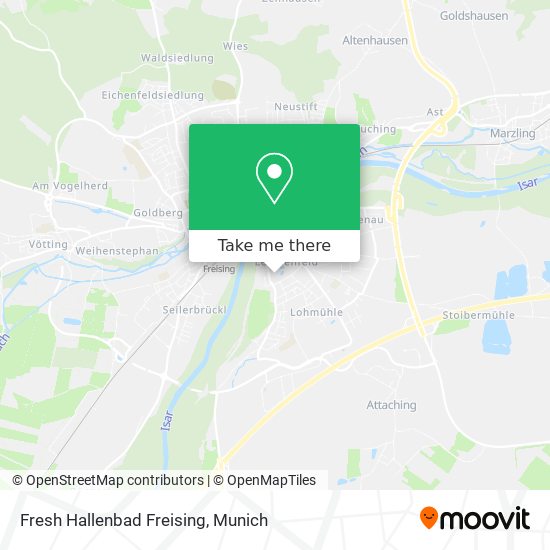 Fresh Hallenbad Freising map