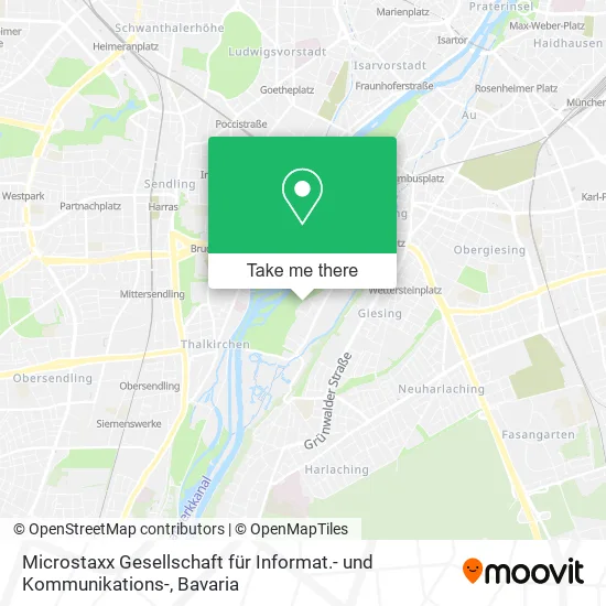 Карта Microstaxx Gesellschaft für Informat.- und Kommunikations-