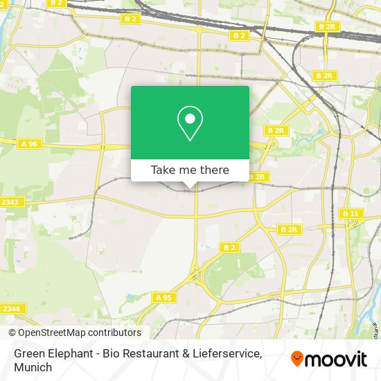 Green Elephant - Bio Restaurant & Lieferservice map