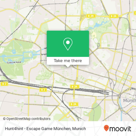 Карта Hunt4hint - Escape Game München