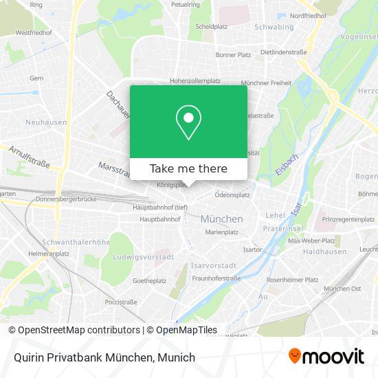 Quirin Privatbank München map