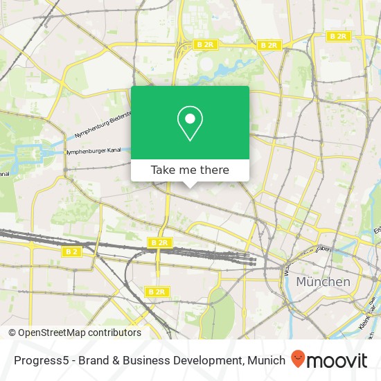 Progress5 - Brand & Business Development map