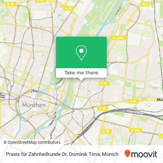 Praxis für Zahnheilkunde Dr. Dominik Tima map