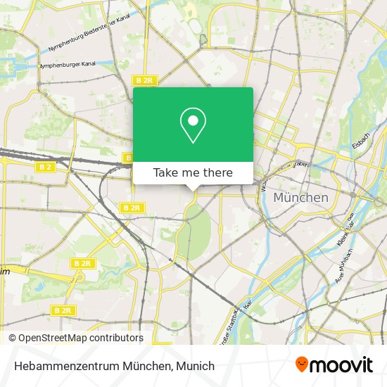 Hebammenzentrum München map