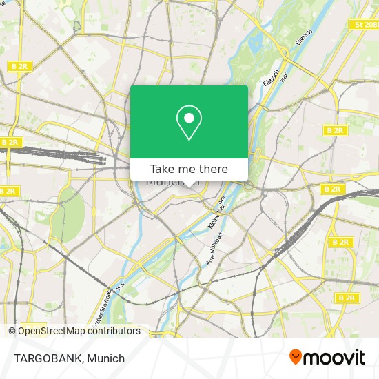 TARGOBANK map