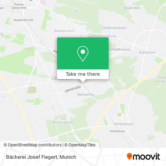 Bäckerei Josef Fiegert map
