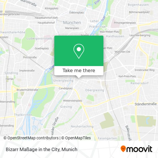 Bizarr Maßage in the City map