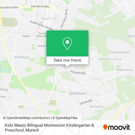 Kids Manor Bilingual Montessori Kindergarten & Preschool map