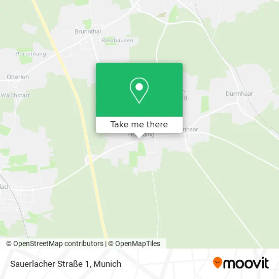 Карта Sauerlacher Straße 1