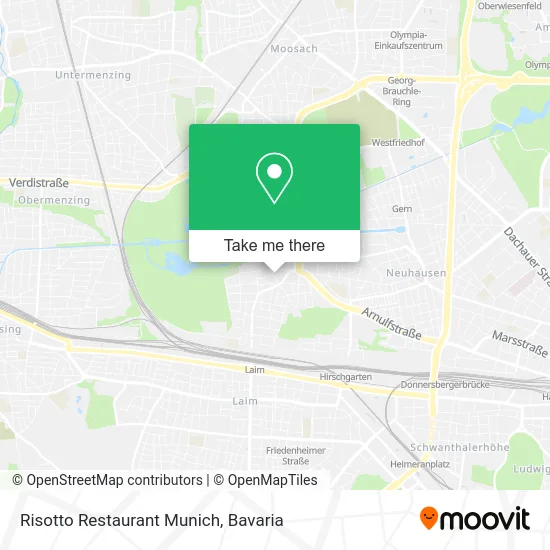 Risotto Restaurant Munich map
