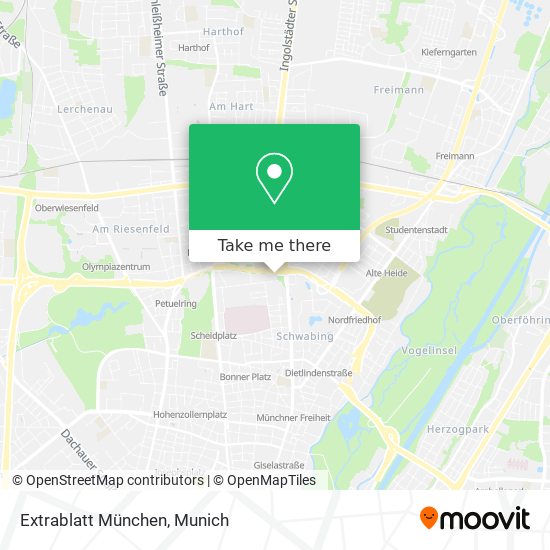 Extrablatt München map