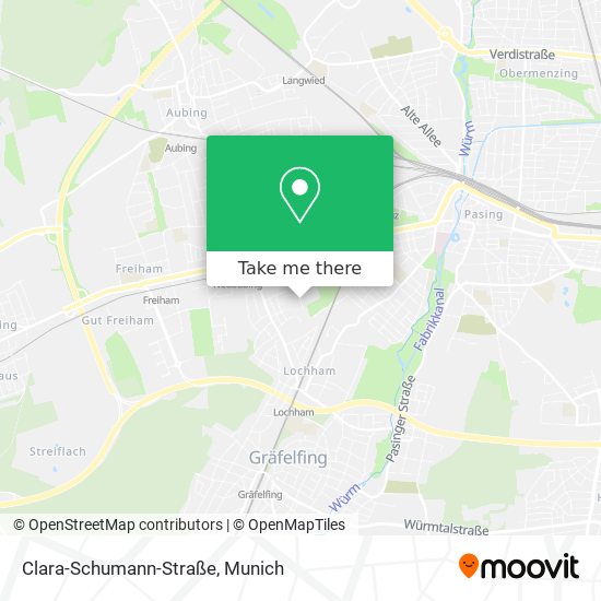 Clara-Schumann-Straße map