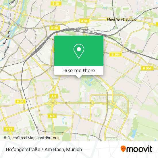 Hofangerstraße / Am Bach map