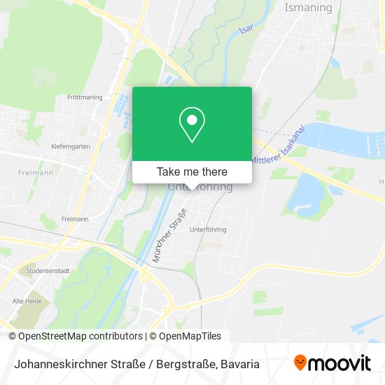 Johanneskirchner Straße / Bergstraße map
