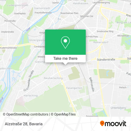 Карта Alzstraße 28