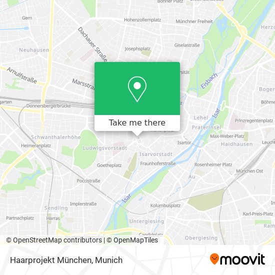 Карта Haarprojekt München