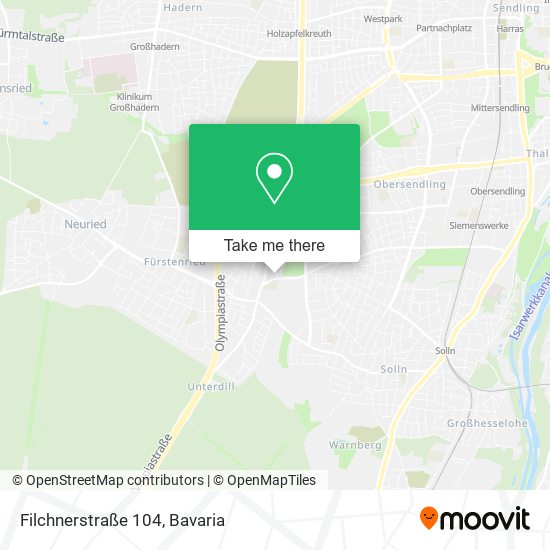 Filchnerstraße 104 map