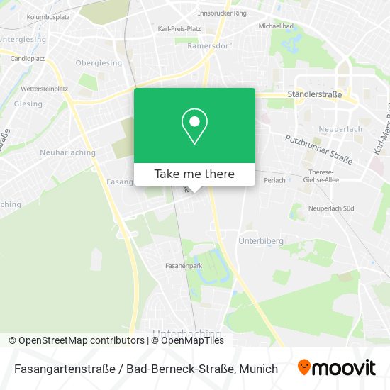 Fasangartenstraße / Bad-Berneck-Straße map