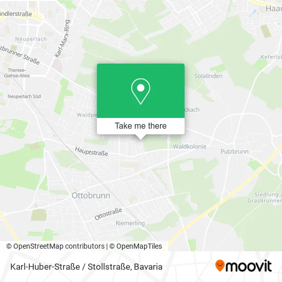 Карта Karl-Huber-Straße / Stollstraße