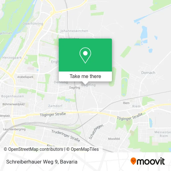 Карта Schreiberhauer Weg 9