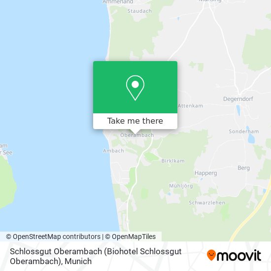 Schlossgut Oberambach (Biohotel Schlossgut Oberambach) map
