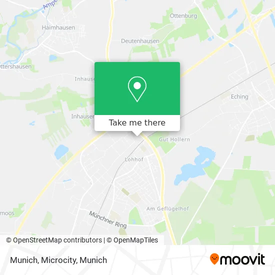 Карта Munich, Microcity