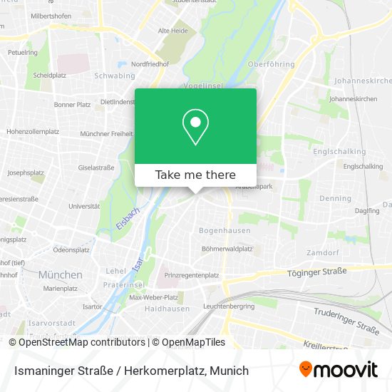 Ismaninger Straße / Herkomerplatz map