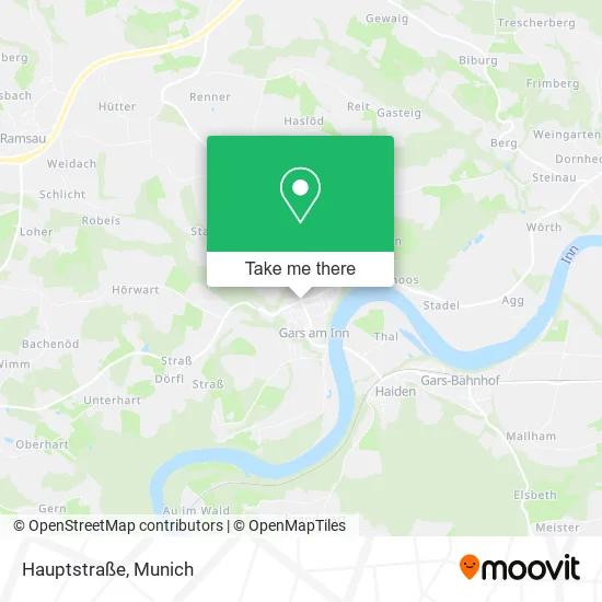 Карта Hauptstraße