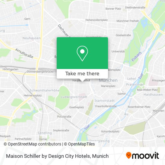 Maison Schiller by Design City Hotels map